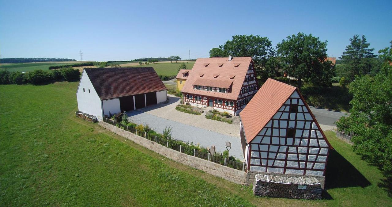 Ferienwohnung Spitalhof Kleinlein Stein bei Nurnberg Exteriör bild